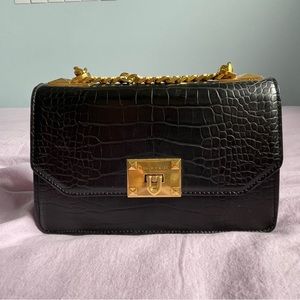 Black Charles & Keith Shoulder/Cross Body Bag